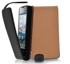 Cover en Leather para Huawei Ascend Y300