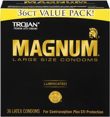 Condones Lubricados Magnum de Trojan, Contiene 36