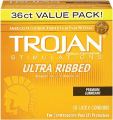 Condones Lubricados Ultra Texturizados Trojan, Contiene 36
